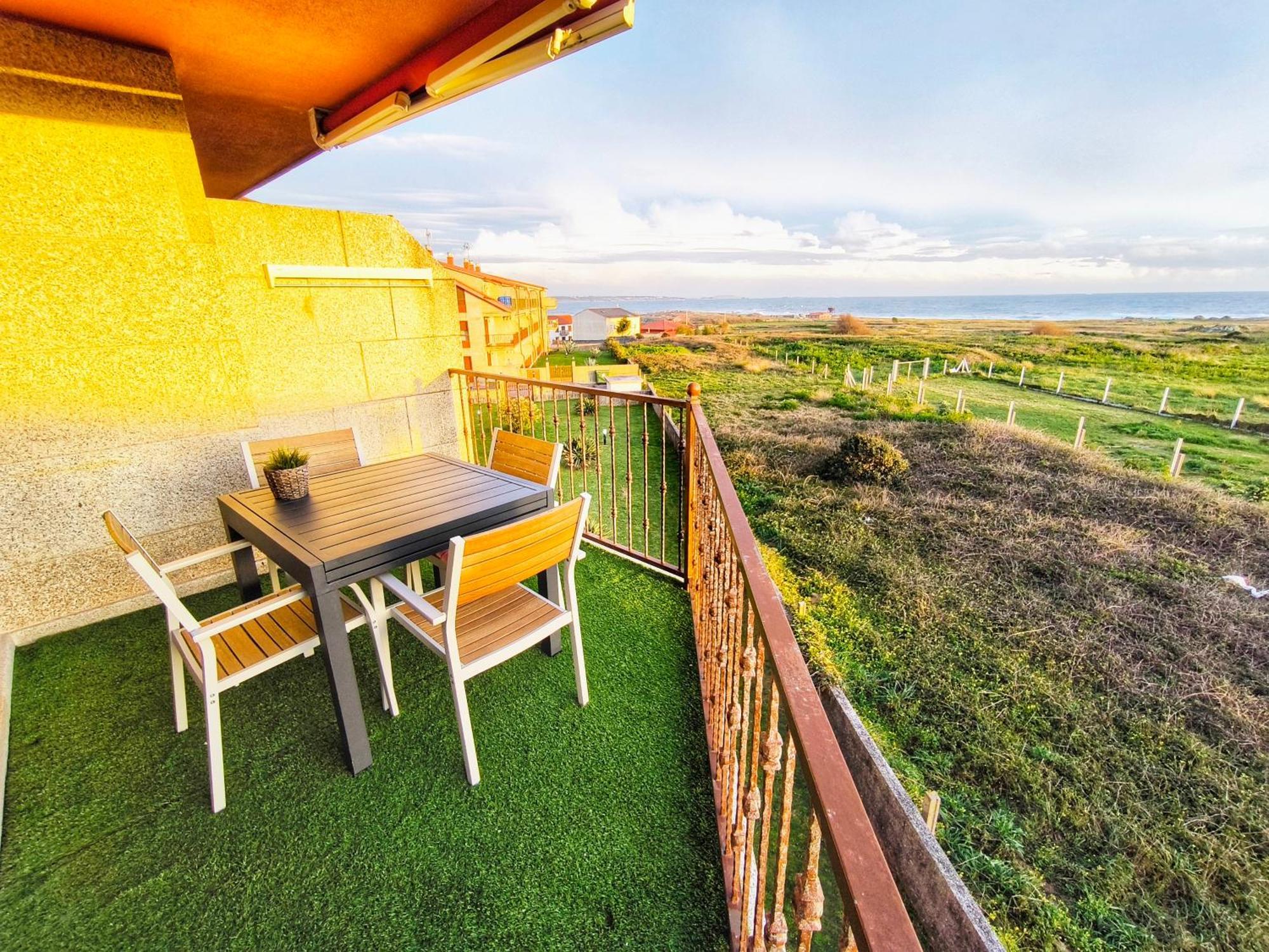 Apartamento Corrubedo Vistas Mar Y Playa Esterno foto